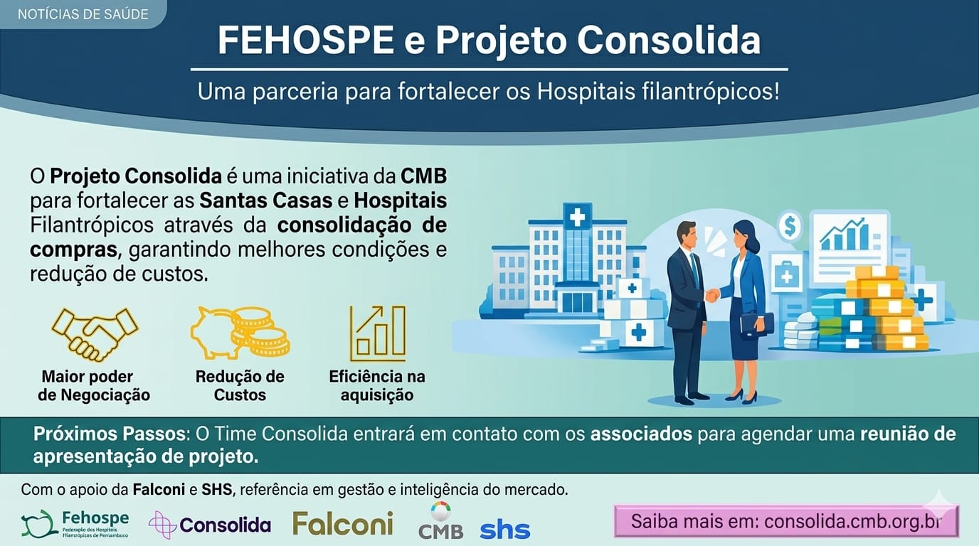 FEHOSPE anuncia a formalização de uma parceria estratégica!